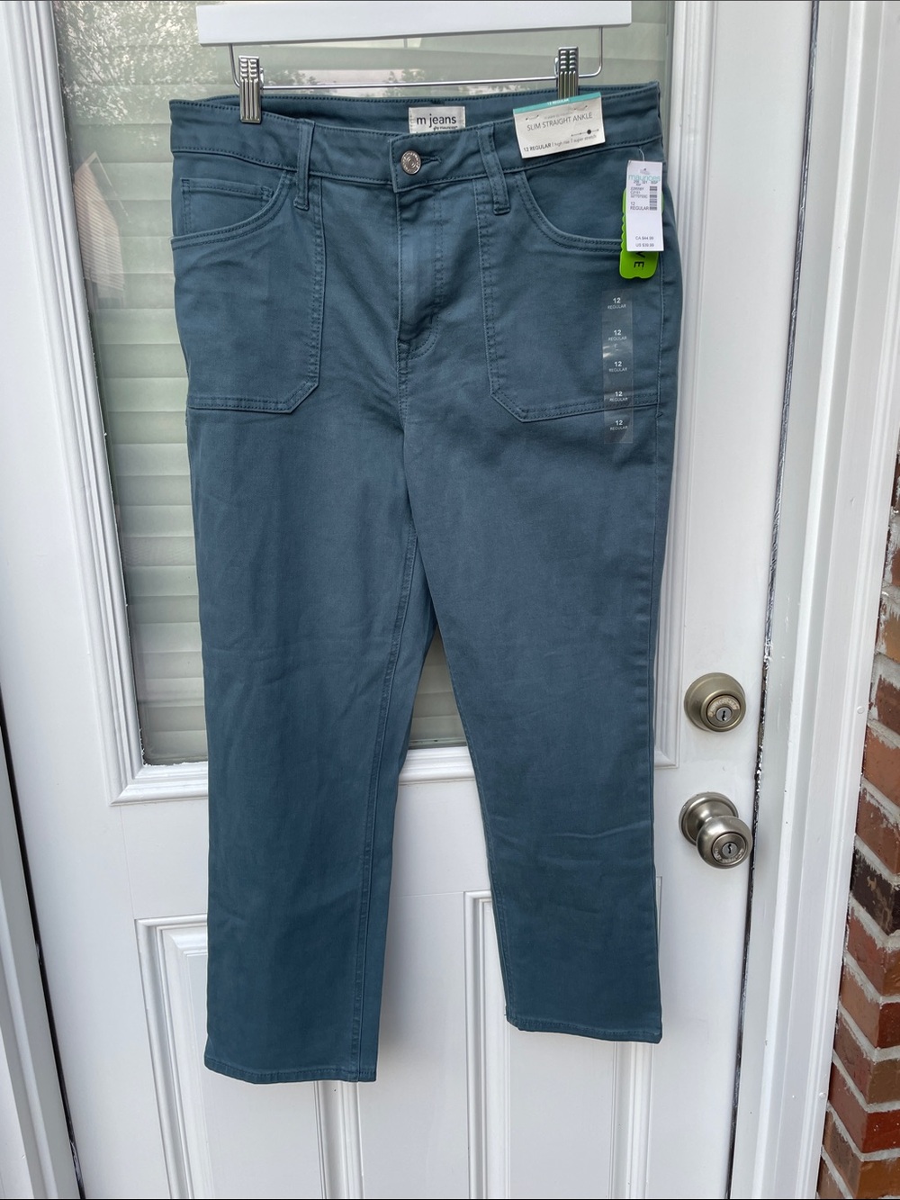 Maurices Men's Teal Straight Jeans